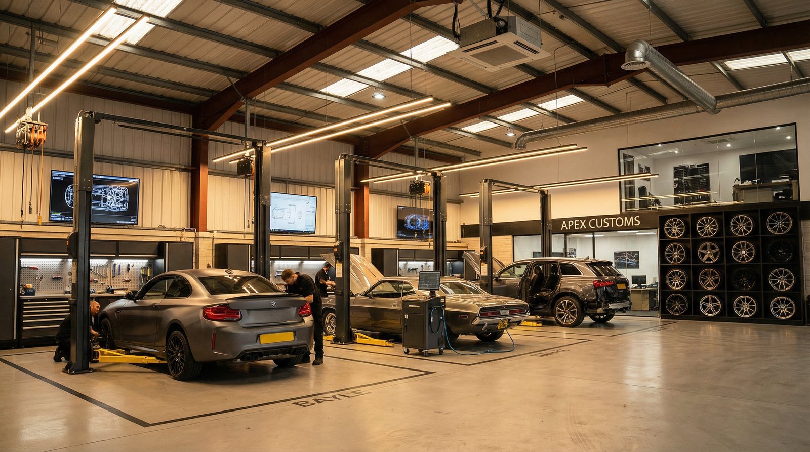 困困兔改装车间